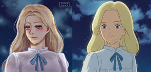 When Marnie Was There Redraw Challenge