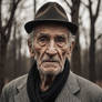 Old Man with Hat 010