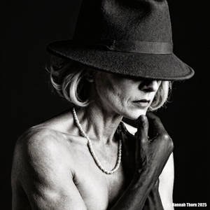 Woman with Hat 013