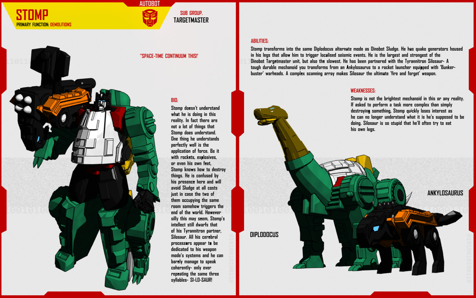 TARGETMASTER STOMP by F-for-feasant-design on DeviantArt