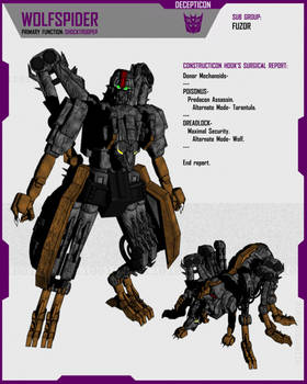 FUZOR#5, A.K.A. 'WOLFSPIDER'
