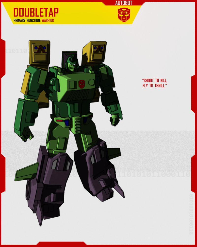 AUTOBOT DOUBLETAP by F-for-feasant-design on DeviantArt