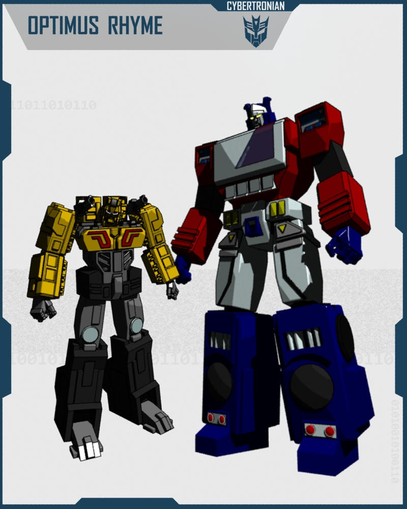 OPTIMUS RHYME by F-for-feasant-design on DeviantArt
