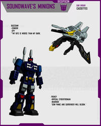 SOUNDWAVE'S MINIONS (2of22)