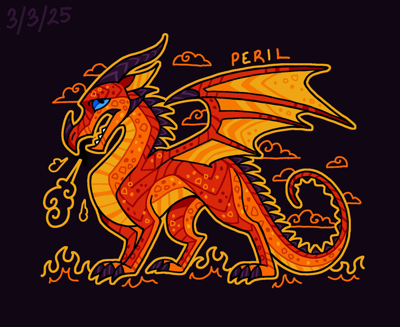 Peril Patch Peril by InLieuOfFlowers on DeviantArt