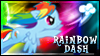 Rainbow Dash Stamp by jewlecho