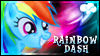 Rainbow Dash Stamp v2 by jewlecho