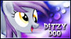 Ditzy Doo -purple hair- Stamp by jewlecho