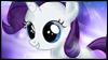 Rarity Filly Stamp by jewlecho