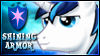 Shining Armor Stamp by jewlecho