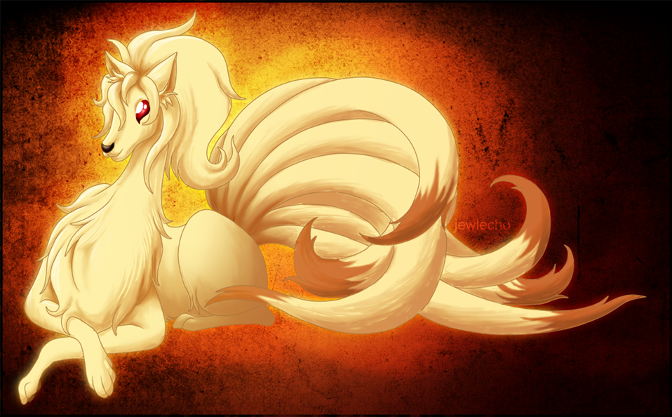 Favorite Fire Pokemon: Ninetales by jewlecho on DeviantArt