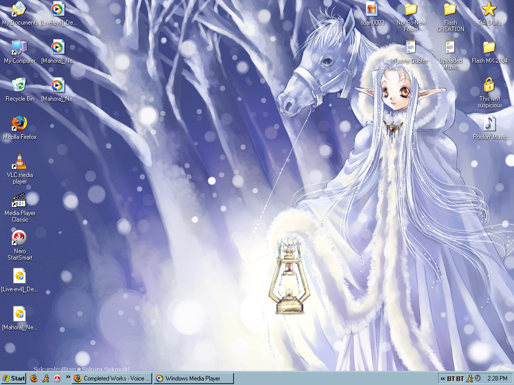 Winter Elf Wallpaper