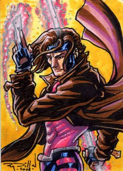 Gambit commissioned card