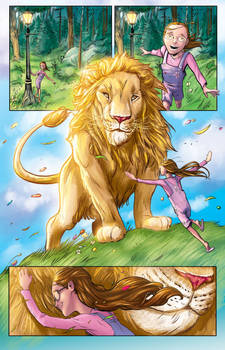 Chronicles of Narnia comic pg2