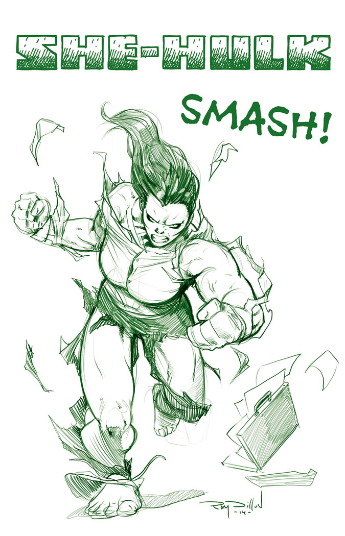 SHE-HULK SMASH!