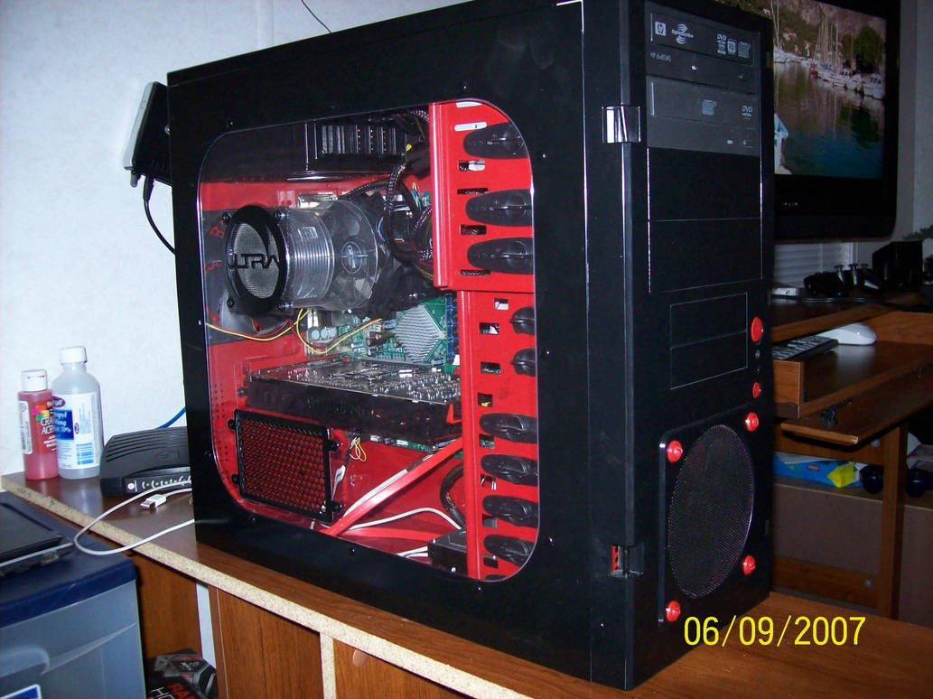 Painted A Computer The PC Painting Project 5 by AnarchicWolf on DeviantArt