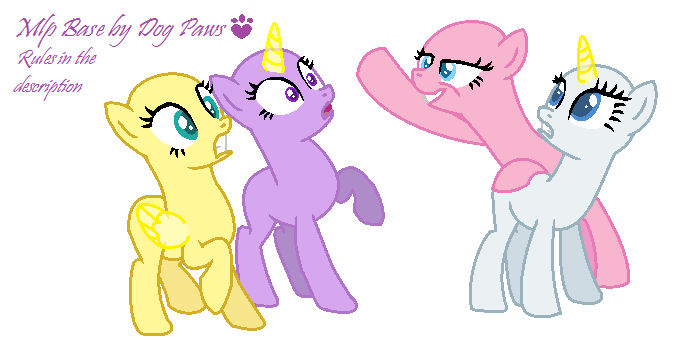 Mlp base #19 by dogpawls on DeviantArt