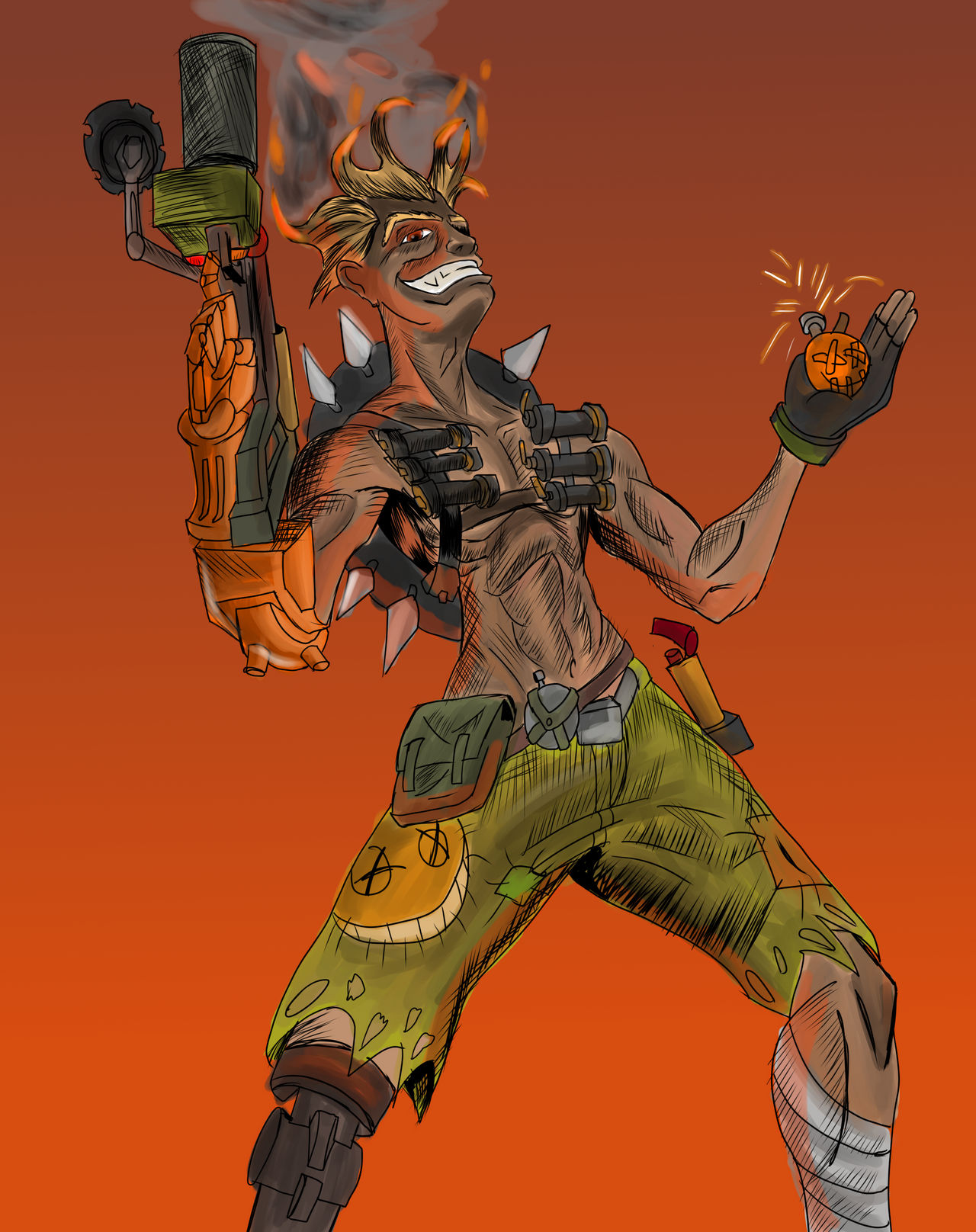 Mask Junkrat Junkrat by Bryantheman03 on DeviantArt
