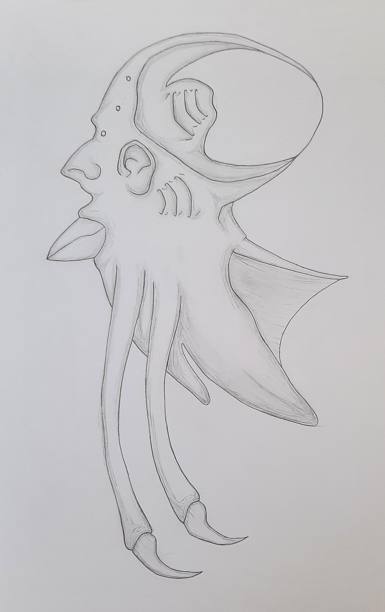 Random Alien Body Plan by Sorroxus on DeviantArt