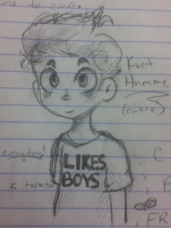 Kurt Hummel - Likes Boys