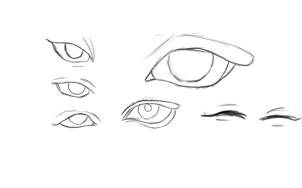 Eye Draft Day 6/30 Basic Eyes Practise by DraftPlace on DeviantArt