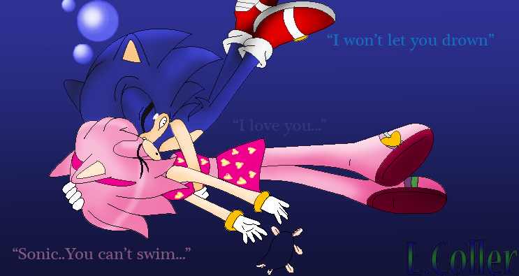 I created a SonAmy Boom AU where Sonic loses his leg in an accident, but  Amy is the only one certified to care for Sonic until he is healed!  👀🩷💙And Sonic has