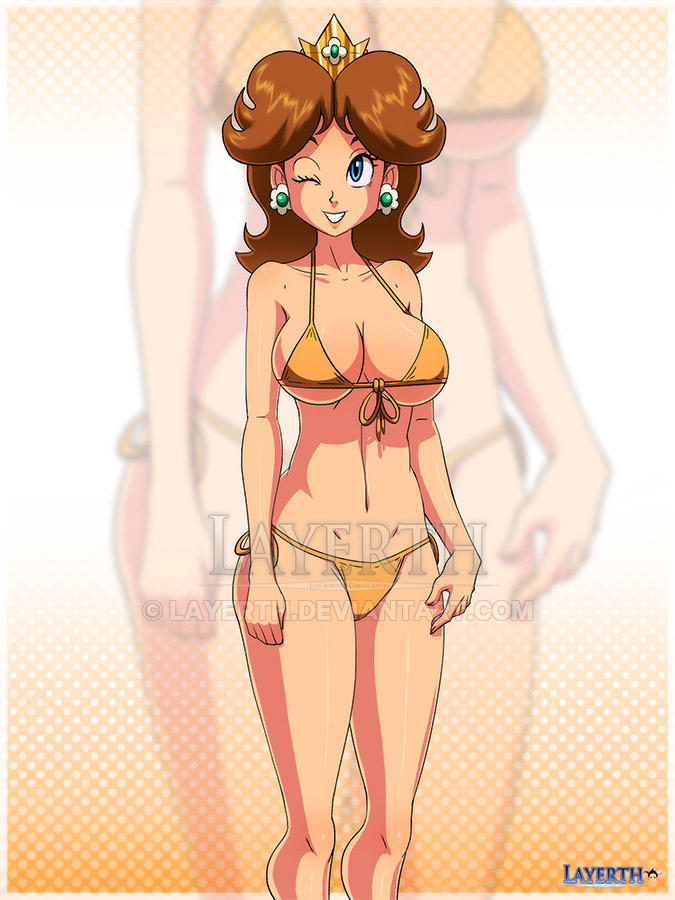 Princess Daisy Bikini VII Layerth on DeviantArt