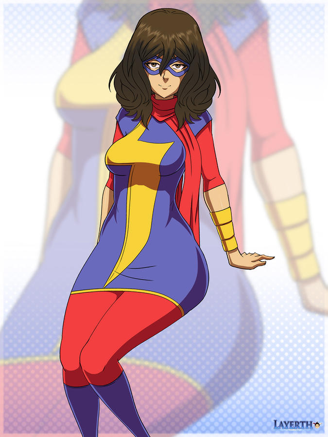 Ms. Marvel by Layerth on DeviantArt