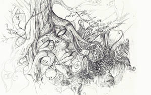 A Tree God Sketch