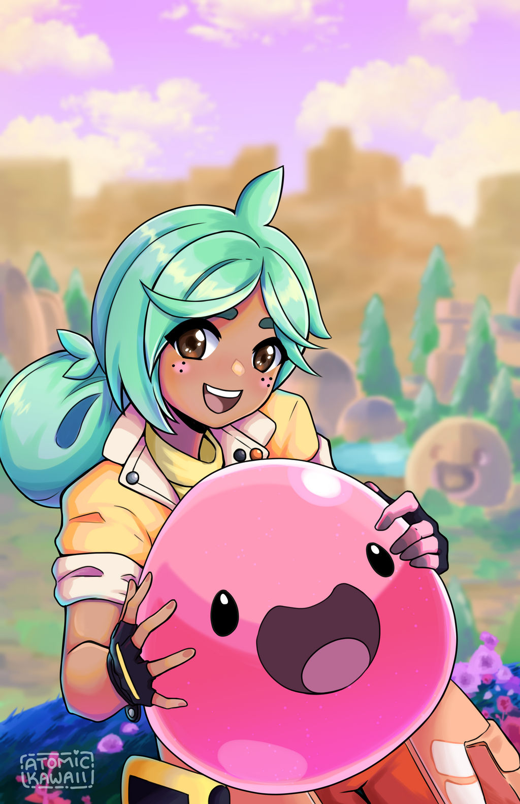 Deviantart Slime Rancher Becoming A Slime Rancher by AtomicKawaii on DeviantArt