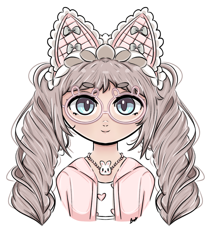 Commission bust shot by AnxiousBunArt on DeviantArt