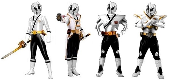 Power Rangers Samurai White Ronin Ranger