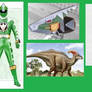 Green Dino Thunder Ranger