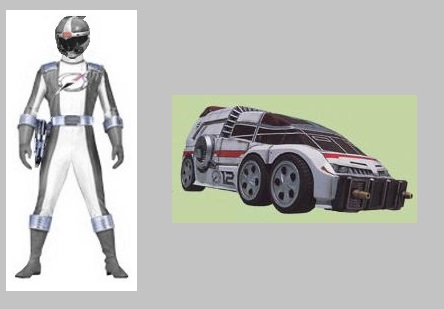 Gray Overdrive Ranger by Greencosmos80 on DeviantArt