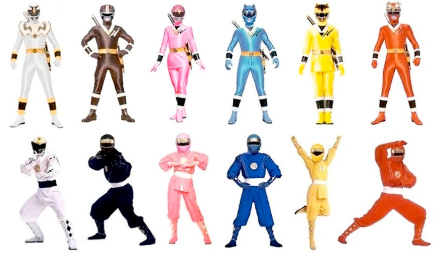 Mighty Morphin Ninjetti Rangers in Both Modes by Greencosmos80 on ...