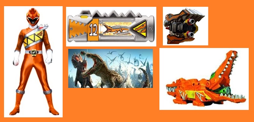 dino charge ranger rangers power orange greencosmos80 spinosaurus zord deviantart charger zords sentai dinocharge megazord space morphin mighty unfamiliar kyoryuger