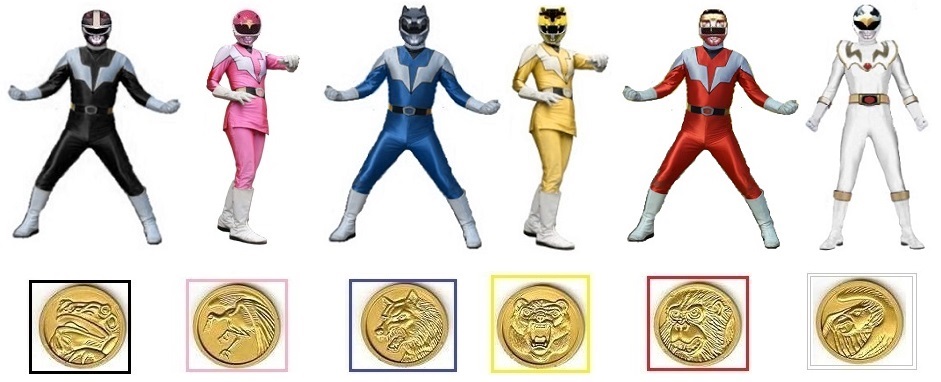 All Nija Ranger Mighty Morphin Ninja Rangers Ver.2 by Greencosmos80 on DeviantArt