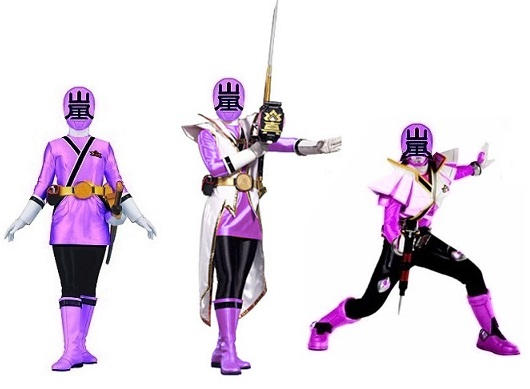 Purple Samurai Ranger Modes for FantasyWorld1234 by Greencosmos80 on ...