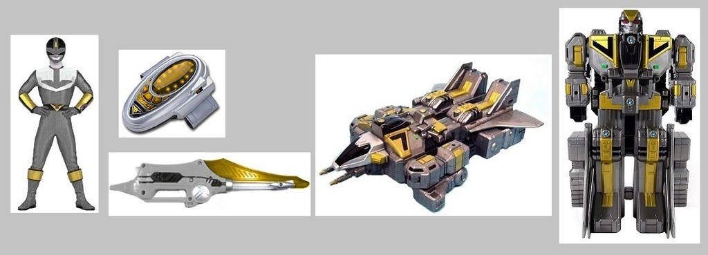 Power Rangers Super Megaforce Silver Ranger Zord POWER RANGERS: Thirty