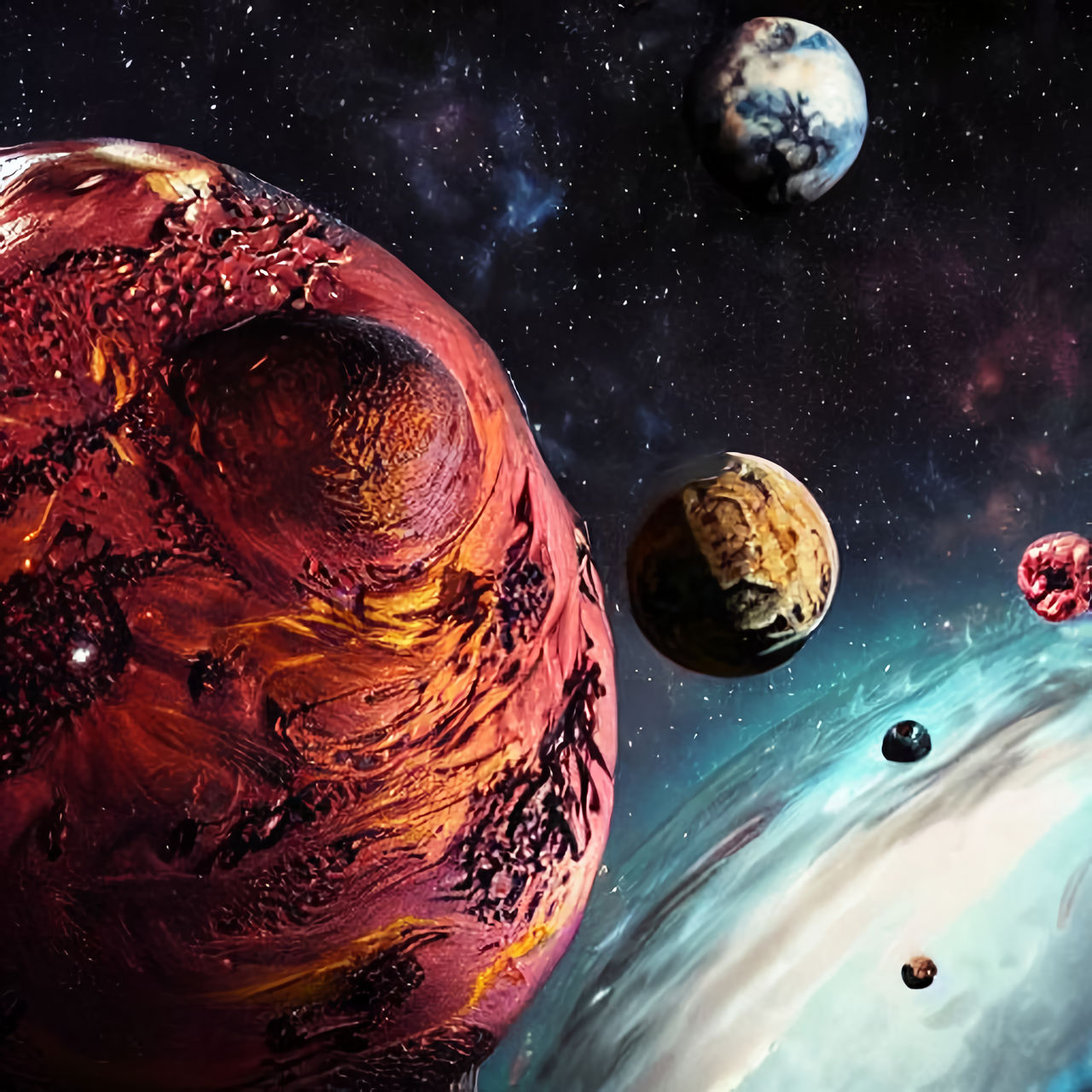 Deviantart Planet planets by FrankSchaeferArt on DeviantArt