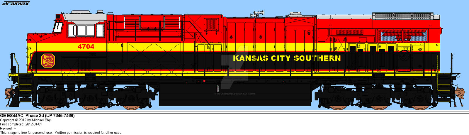 kcs ES44 by wolfnut2985 on DeviantArt