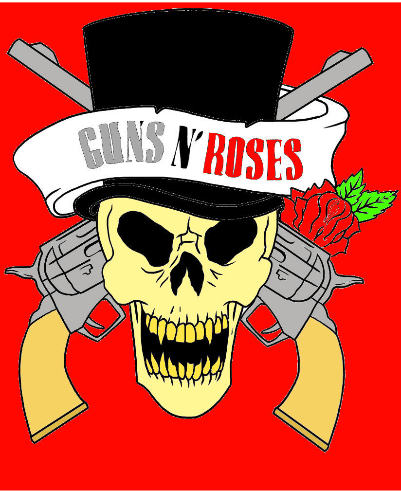 Guns N Roses Skull by UndercoverThug on DeviantArt