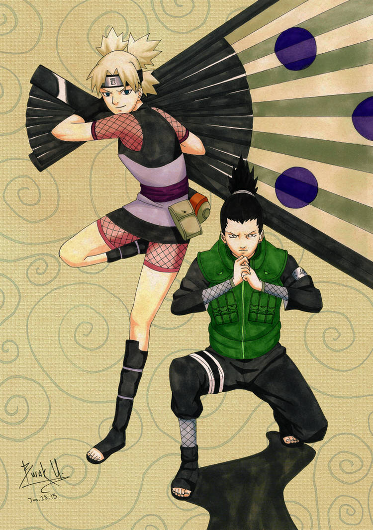 Shadows and Wind: Shikamaru x Temari