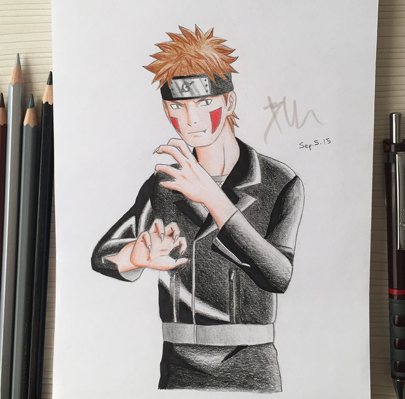 The wild boy Kiba Inuzuka by VortexOfSaturn on DeviantArt
