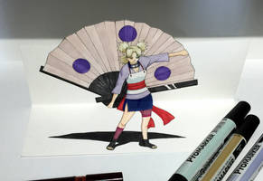 Temari 3D Drawing