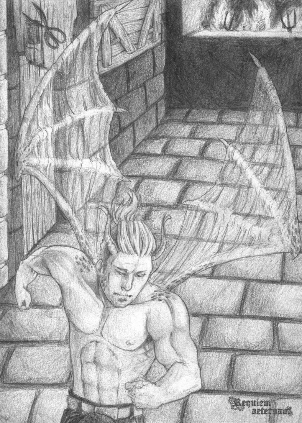 Requiem aeternam - Run poor boy by Lucrai-Arts