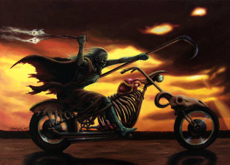 Reaper Riding A Rocket Ride of the Reaper by KASUGI on DeviantArt