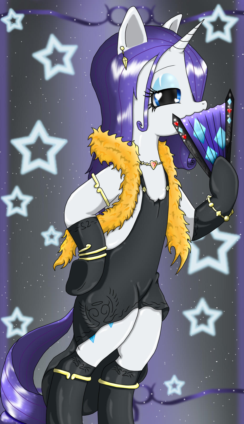 Rarity well dressed!