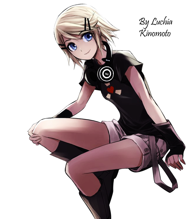 Atomical Kagamine Rin Kagamine Rin Render by LuchiaKinomoto on DeviantArt