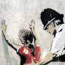 banksy- glastonbury